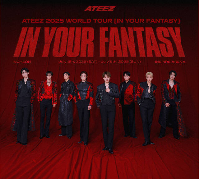 ATEEZ 2025 WORLD TOUR