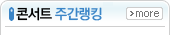 콘서트 주간랭킹