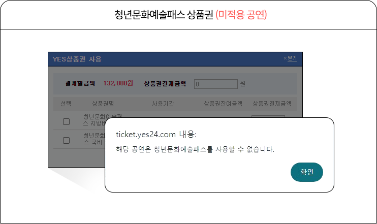 미적용 공연