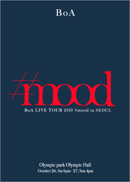 BoA LIVE TOUR 2019 - #mood in SEOUL