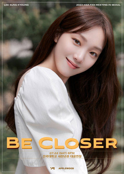 2023 LEE SUNG KYOUNG ASIA FAN MEETING [BE CLOSER] IN SEOUL