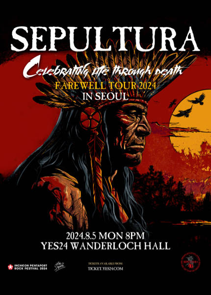 SEPULTURA ‘Celebrating Life Through Death’ - FAREWELL TOUR 2024 IN SEOUL