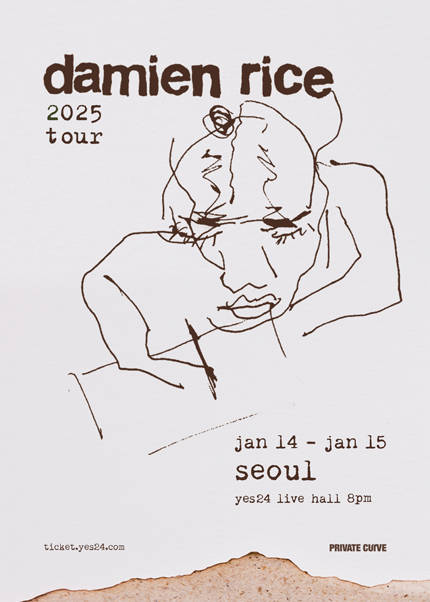 데미안 라이스 내한공연 (damien rice 2025 tour in Seoul)