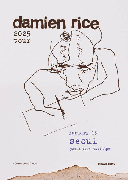 데미안 라이스 내한공연 (damien rice 2025 tour in Seoul)