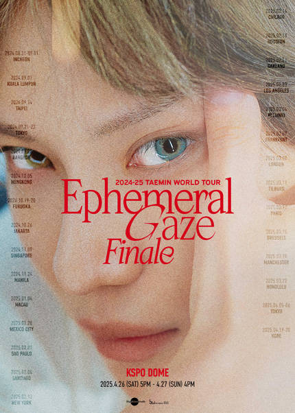 2024-25 TAEMIN WORLD TOUR [Ephemeral Gaze] Finale