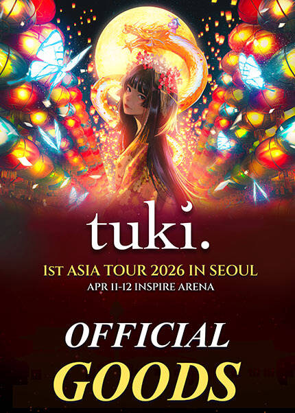 tuki. 1ST ASIA TOUR 2026 IN SEOUL (OFFICIAL GOODS) 3차