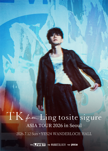 TK from Ling tosite sigure ASIA TOUR 2026 in Seoul 포스터